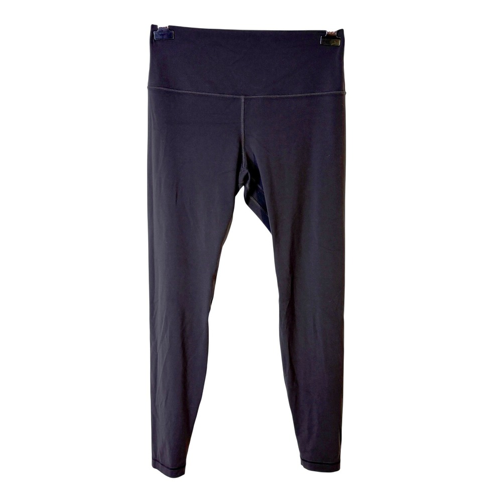 Lululemon Align High Rise Leggings Women's 10 Black Nulu Athletic Tights